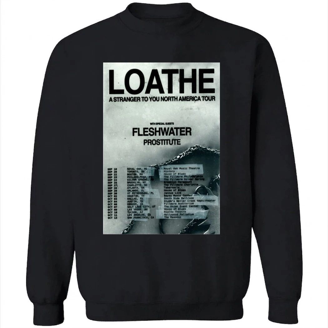 Loathe Fall Tour 2026 Poster Shirt