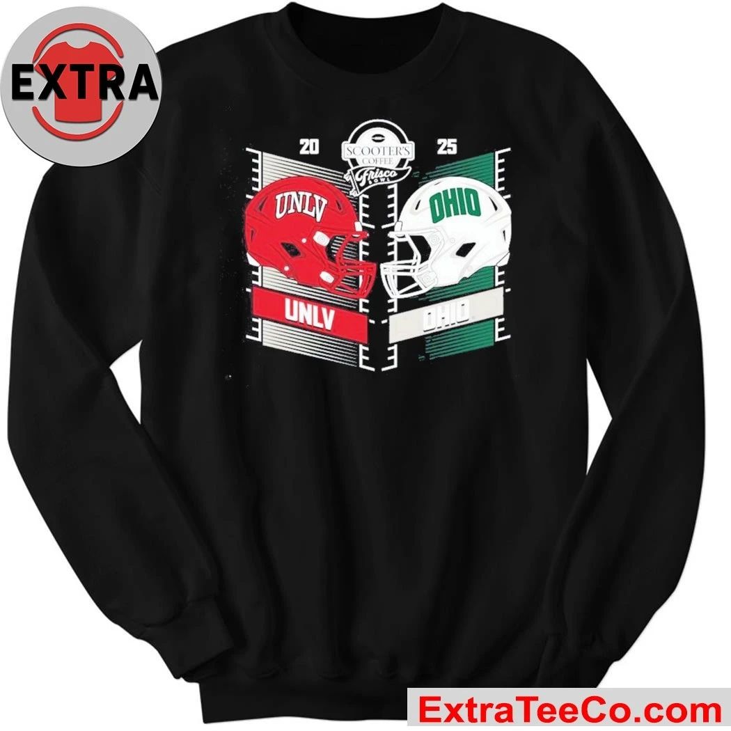 Celebrating Scooter’s Coffee Frisco Bowl football game between the UNLV Rebels and the Ohio Bobcats on Tuesday, December 23, 2025 Shirt