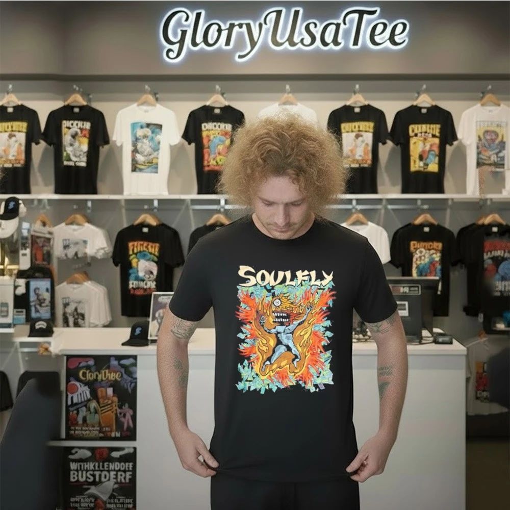 Soulfly Merch Gor Gor Strikes Back Tour 2026 Storm The Gates Shirt