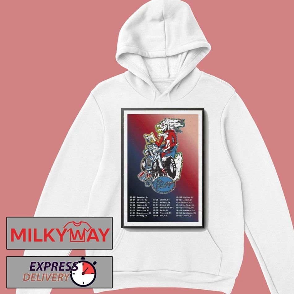 Charlie Parr Europe + UK Spring 2026 Poster shirt