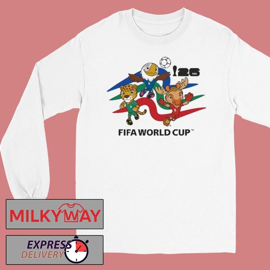 2026 World Cup Mascot shirt