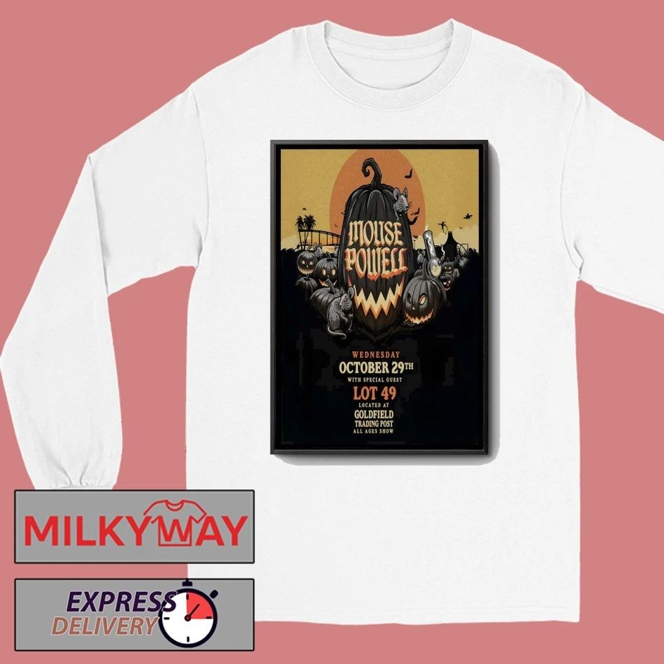 Mouse Powell Oct 29 2025 Goldfield Trading Post Sacramento CA Poster shirt