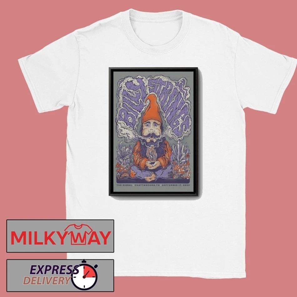 Billy Strings Chattanooga Poster September 17 2025 shirt