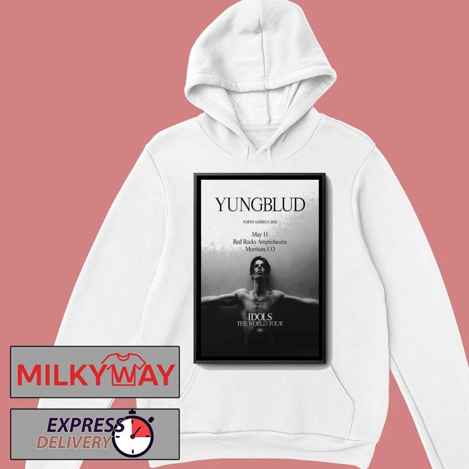Yungblud May 11 2026 Red Rocks Amphitheatre Morrison CO Poster shirt