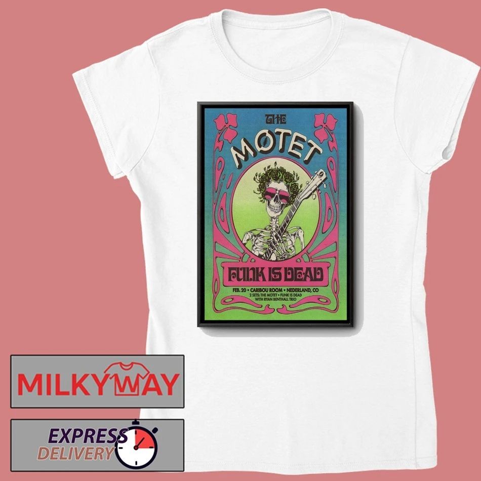 The Motet 2.20.2026 Nederland CO Poster shirt
