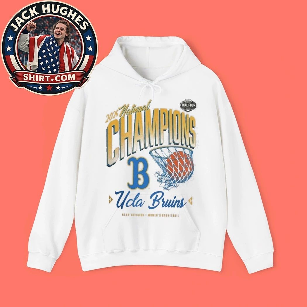 Original UCLA Bruins 2026 NCAA Women’s Basketball National Champions Pressure Pulse Logo T-Shirt