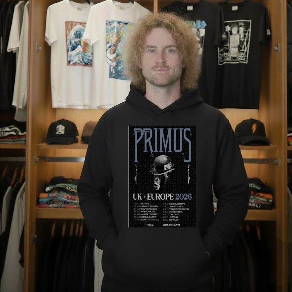 Primus Tour UK Europe 2026 Poster Shirt