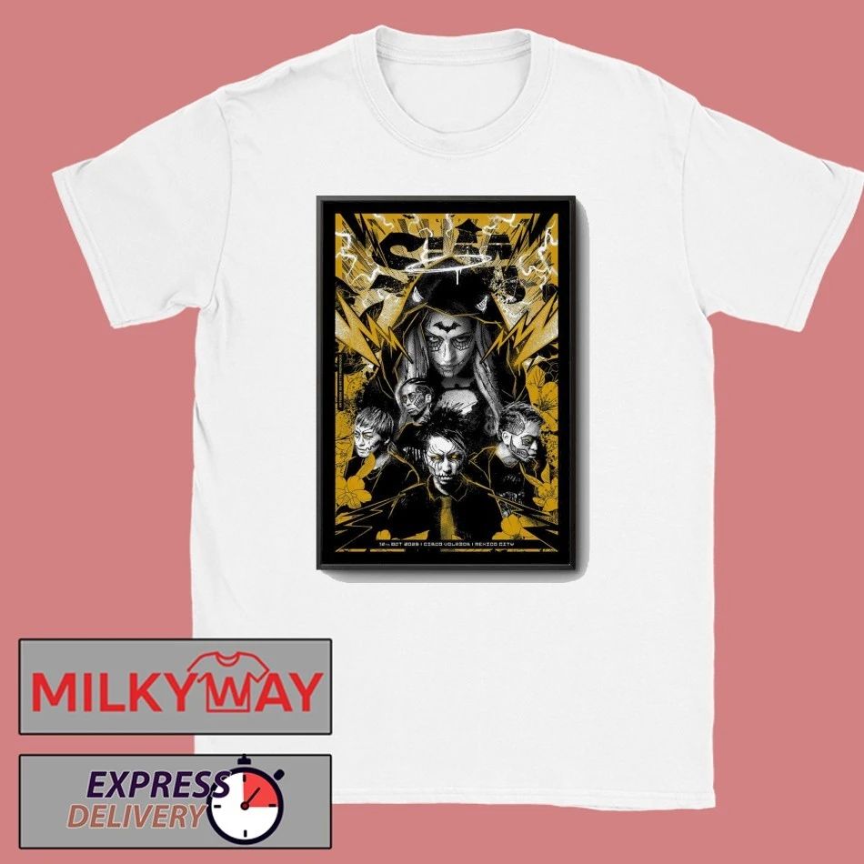 10.12.2025 Mexico City, MX SiM Band Poster shirt
