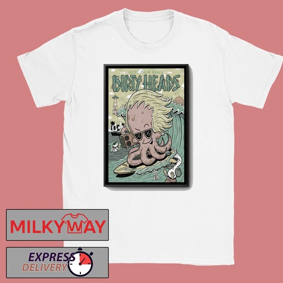 Dirty Heads Event West Palm Beach, FL 2025 Poster shirt