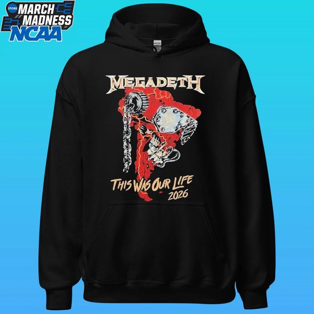 Megadeth This Was Our Life Tour 2026 Shirt