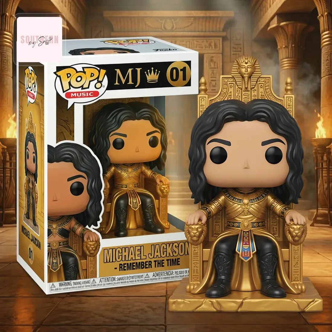 Michael Jackson Remember The Time Pop Figure Doll