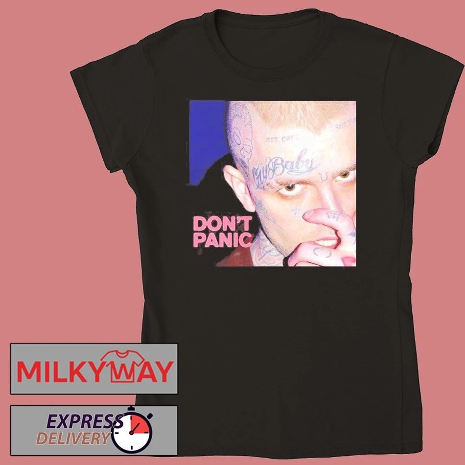Lil Peep Don’t Panic Single Cover Unisex T-Shirt