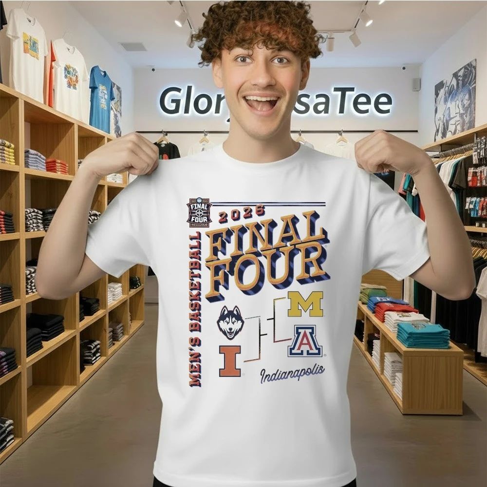 Illinois Basketball 2026 Final Four Bracket Shirt