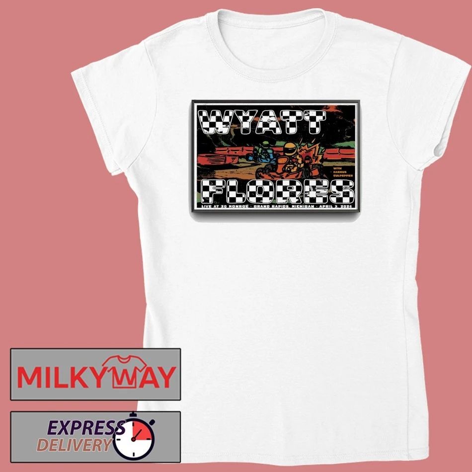 Wyatt Flores Apr 3 2026 Poster Grand Rapids T-Shirt