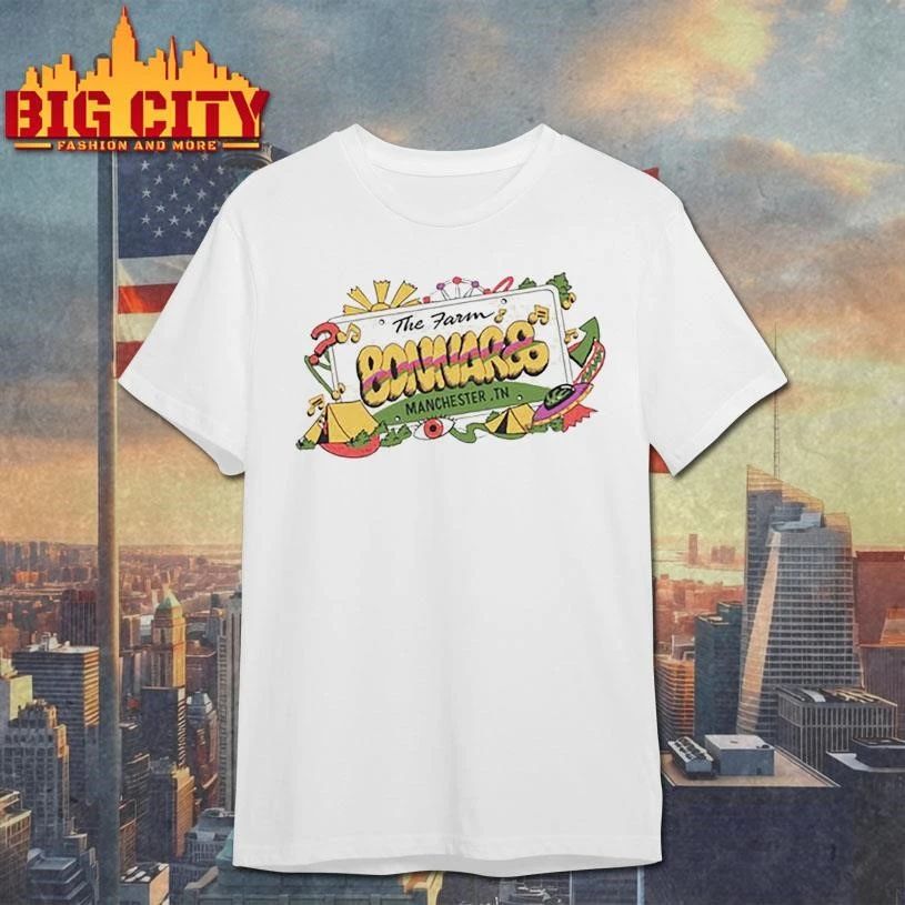 The Farm Bonnaroo Camping Manchester, TN Shirt