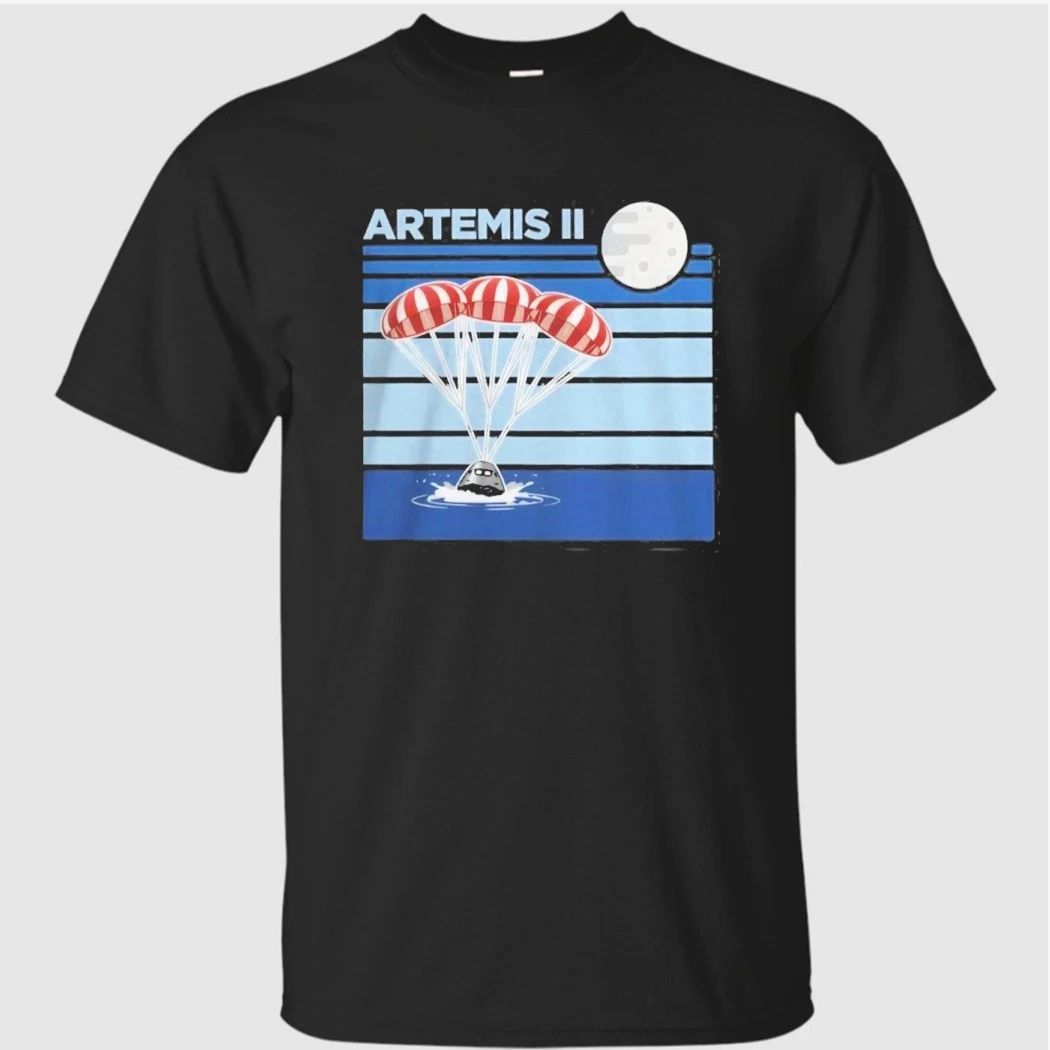 Artemis II Splashdown Oversized Shirt