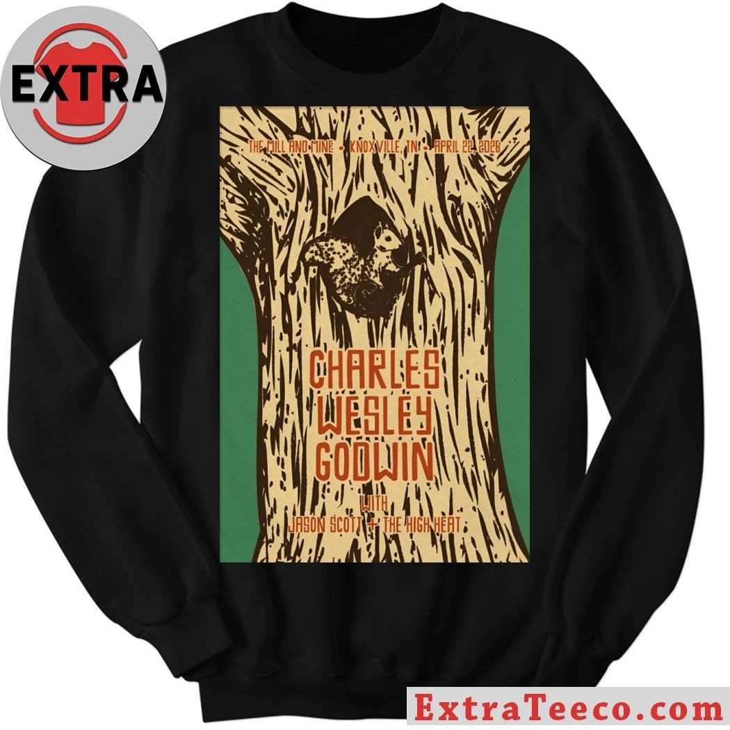 Charles Wesley Godwin 4 22 2026 Knoxville TN Poster T-Shirt
