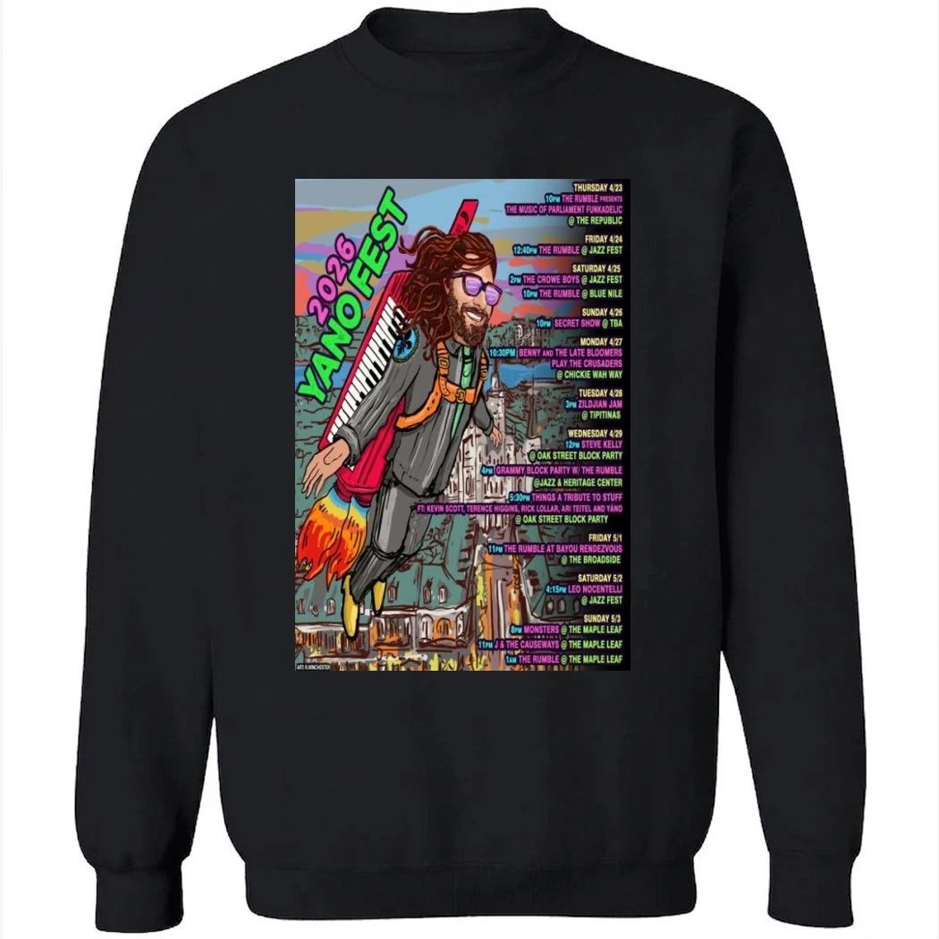 The Rumble Band Jazz Fest 2026 Live Tour Poster Shirt