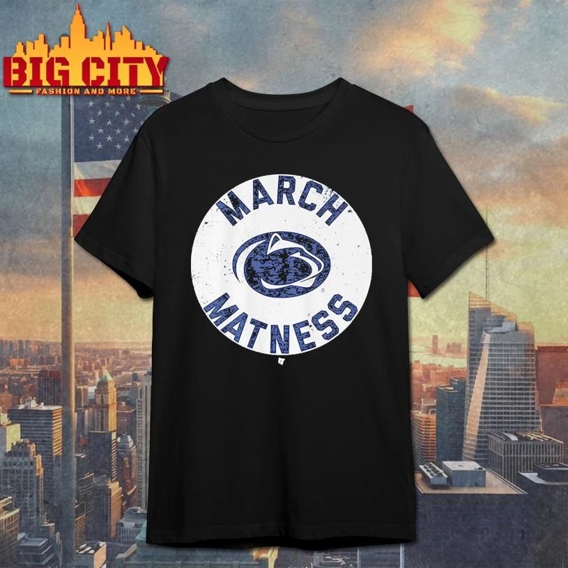 March Madness 2026 Penn State Wrestling logo T-shirt