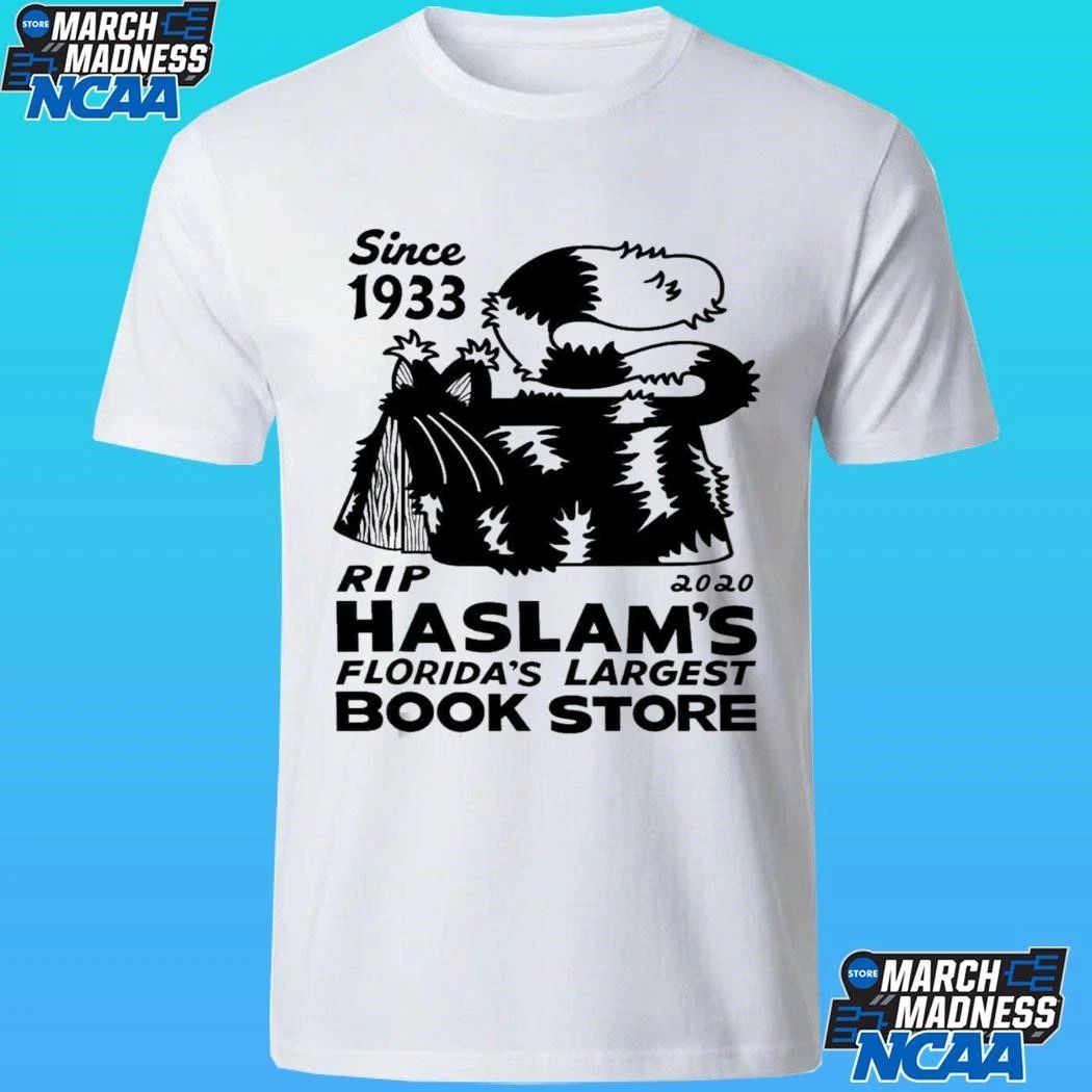 Since 1933 Rip 2020 Haslam’s Florida’s Largest Book Store Shirt