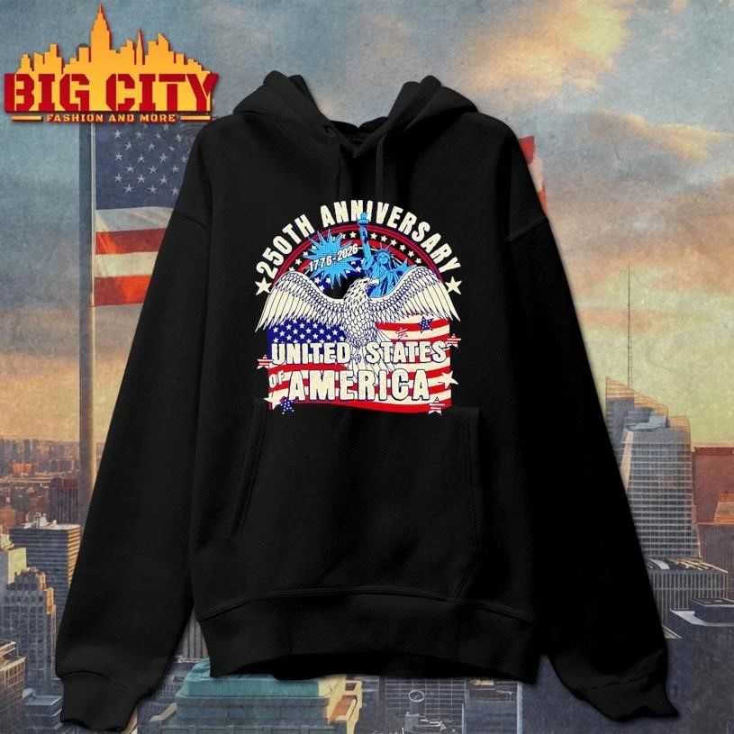250th Anniversary USA Flag Patriotic 4th July Shirt