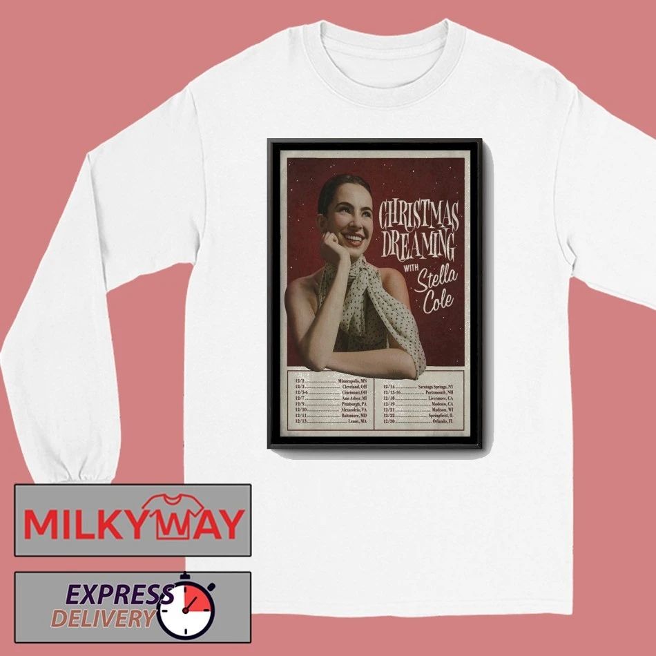 Christmas Dreaming Tour December 2025 Poster shirt