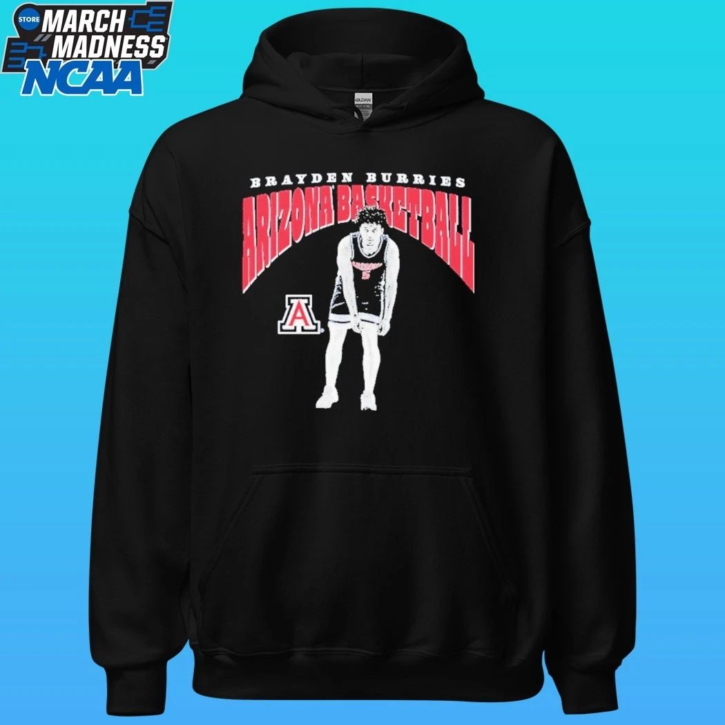 Brayden Burries Arizona Wildcats Men’s Basketball Shirt