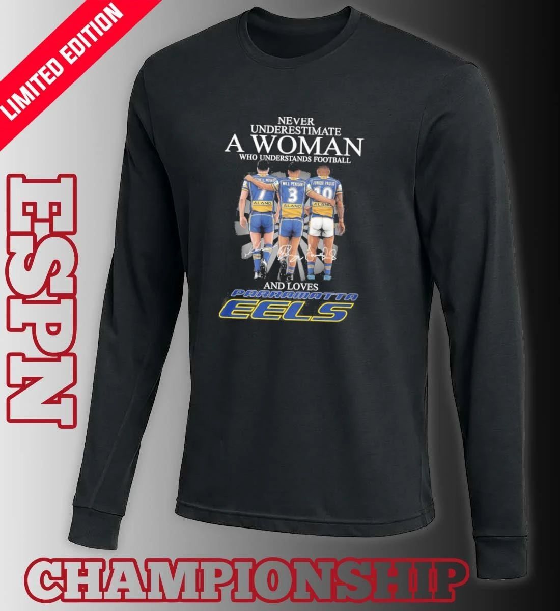 Never Underestimate A Woman Who Understands Football And Loves Parramatta Eels Players 2026 Shirt