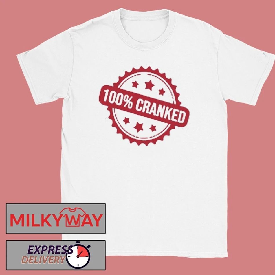 2026 CRANKDAT 100% Cranked White New shirt
