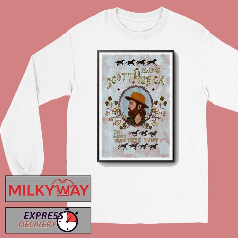 Scott Patrick Dec 19 2025 The Grove House Poster shirt