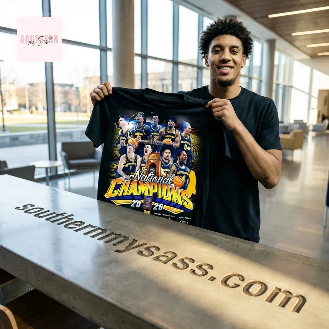 Michigan National Champions 2026 Final Four Commemorative Unisex T-Shirt