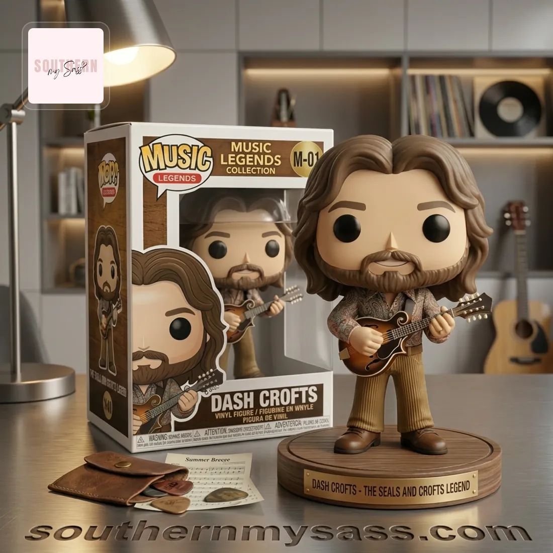 Dash Crofts Funko Pop Music Legends Collection M-01 Pop Figure Doll