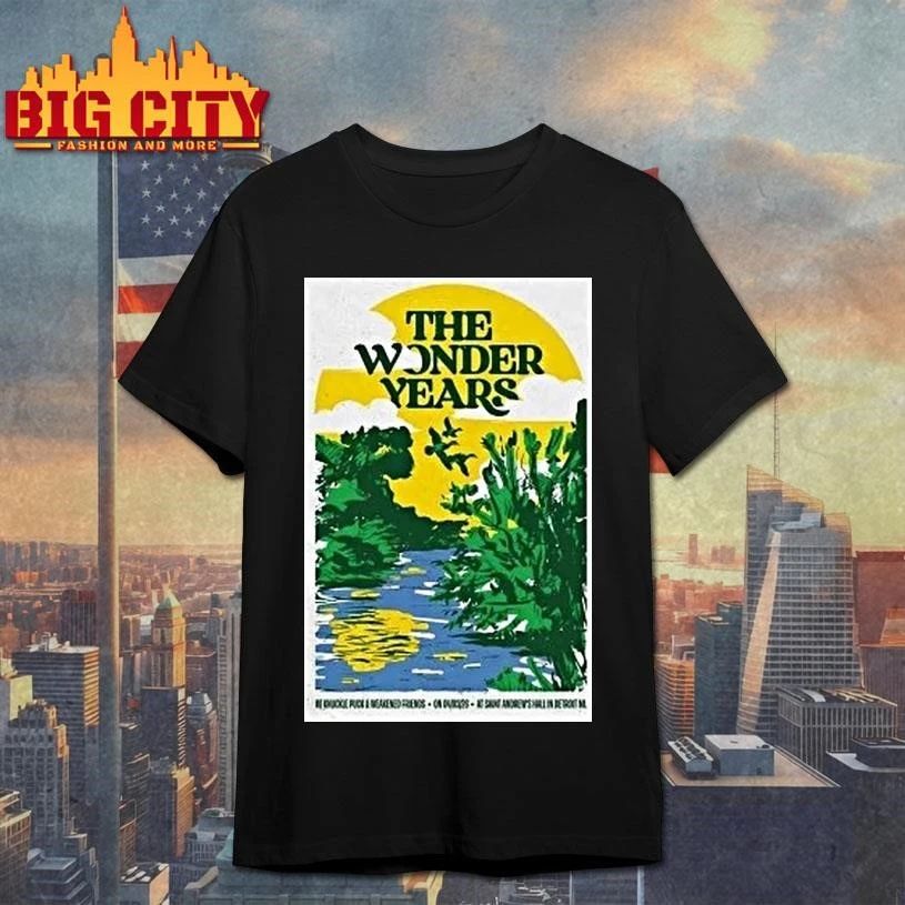 The Wonder Years Detroit Mi On Tour Apr 3 2026 Shirt