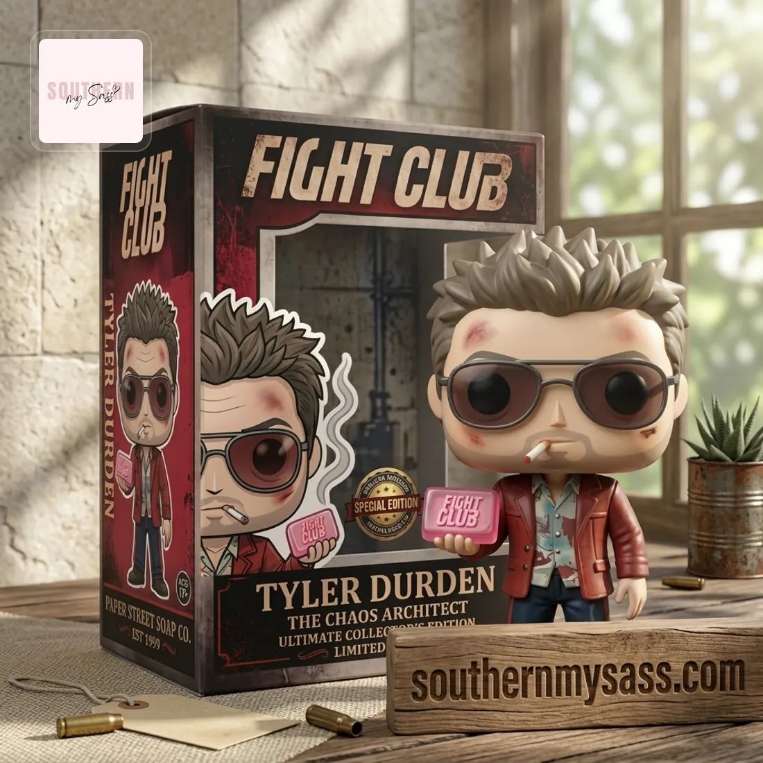 Fight Club Tyler Durden The Chaos Architect Pop Figure Doll