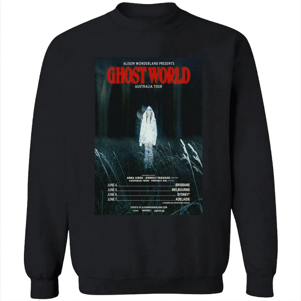 Alison Wonderland Ghost World Australia Tour 2026 Shirt