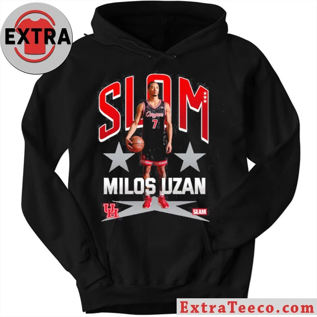 Milos Uzan Remix Heavy Logo Shirt