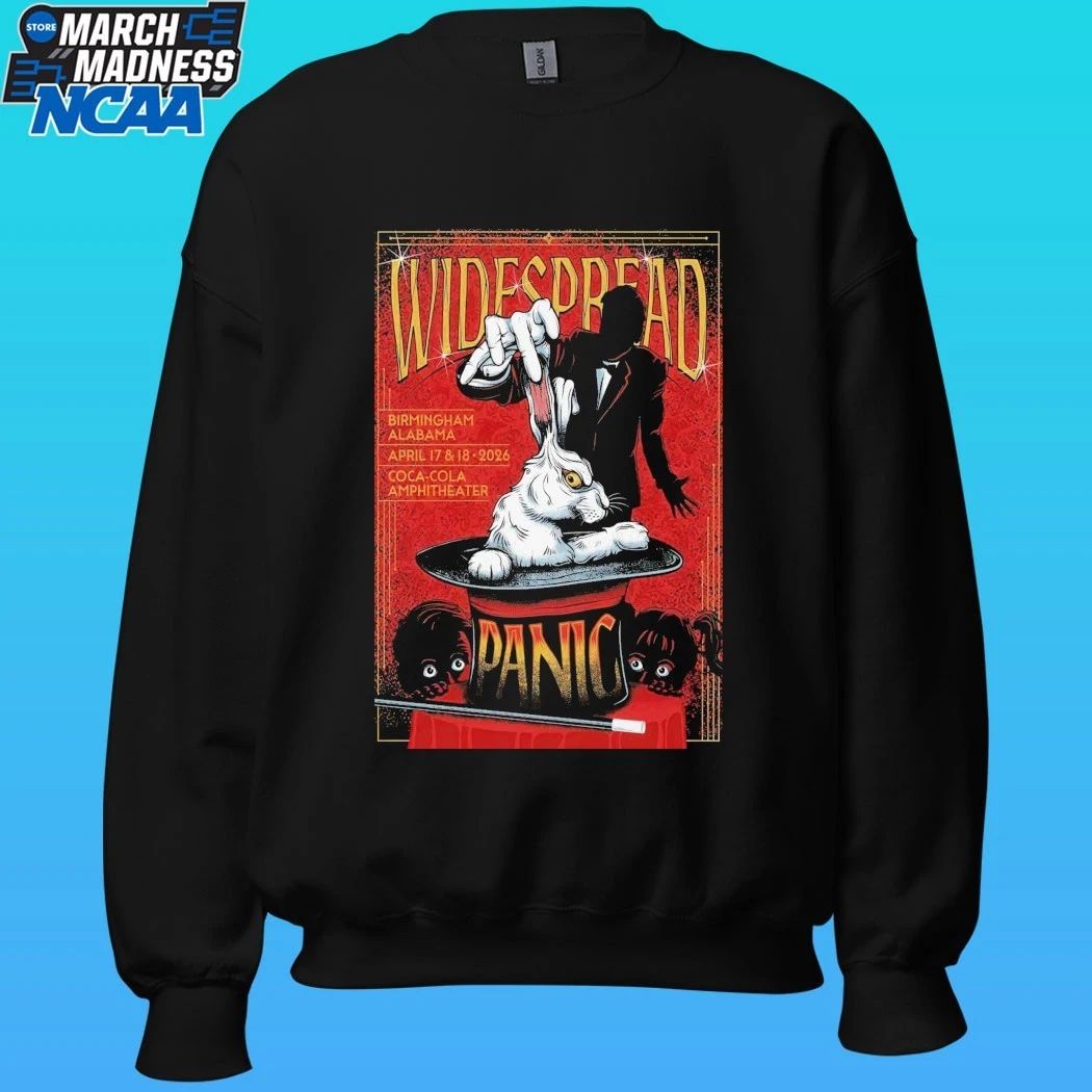 Widespread Panic In Birmingham Al On April 17-18 2026 Tour Shirt