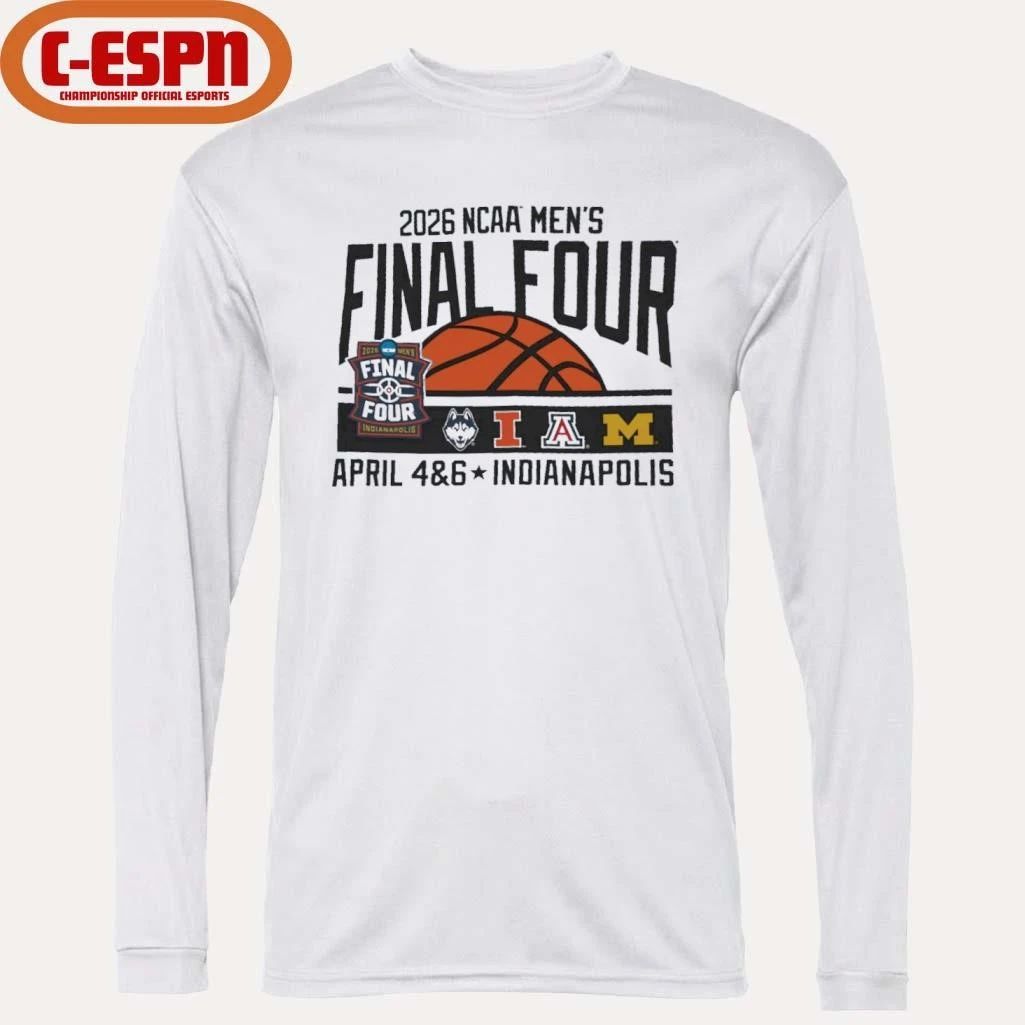 2026 NCAA Men’s Final Four April 4 & 6 Indianapolis T-Shirt