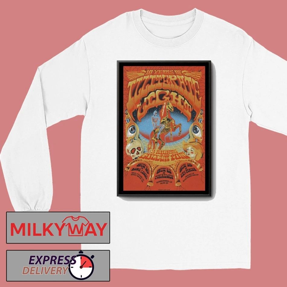 Illiterate Light Tour Virginia 2025 Poster shirt