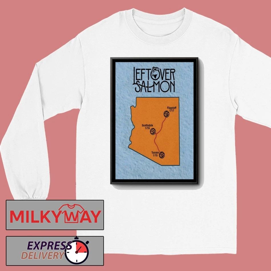 Leftover Salmon Arizona Jan 2026 Tour Poster shirt