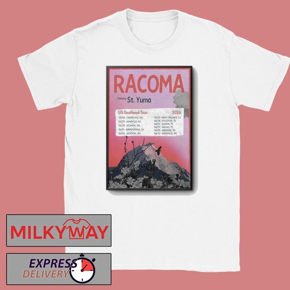 Racoma Ft ST. Yuma US Southeast 2026 Shows Poster shirt