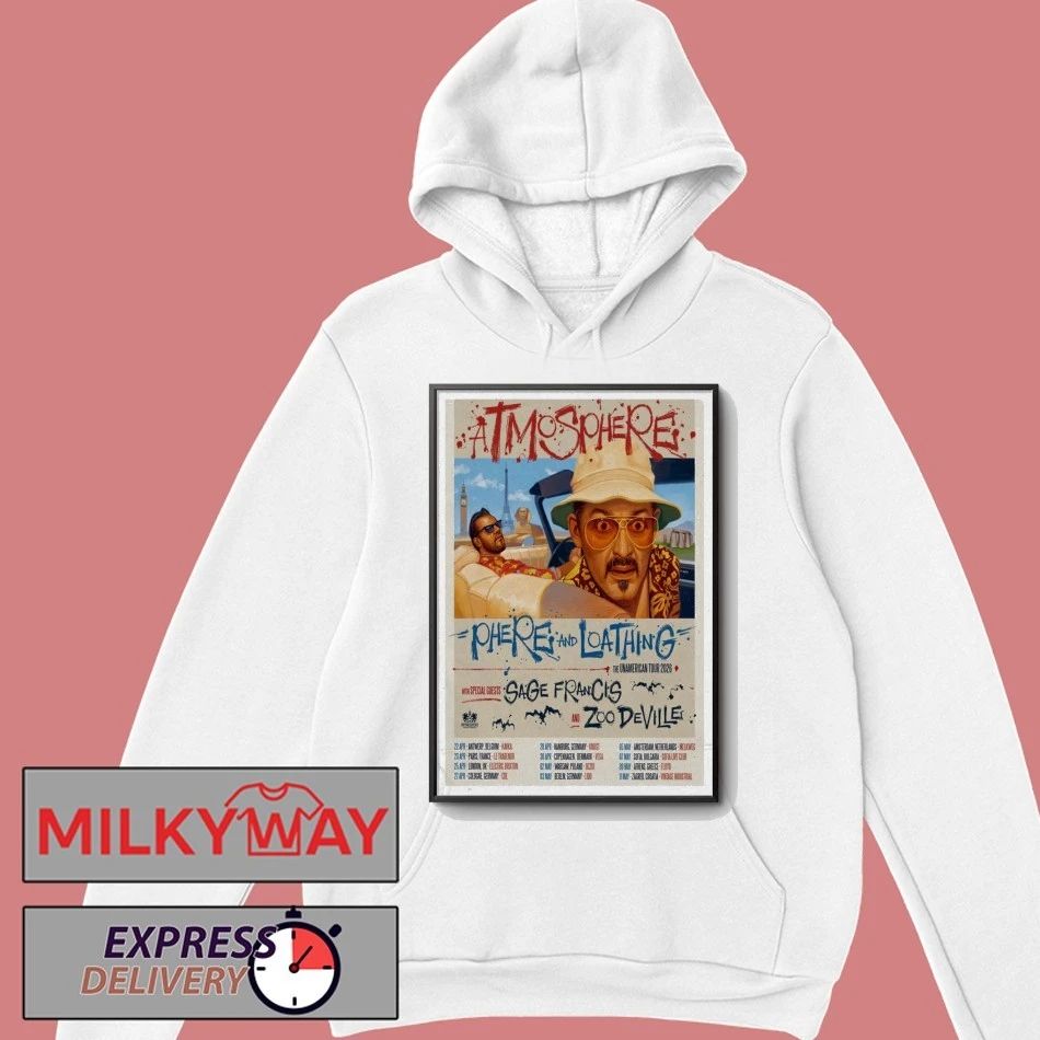 Atmosphere Poster Tour Apr & May Europe 2026 shirt