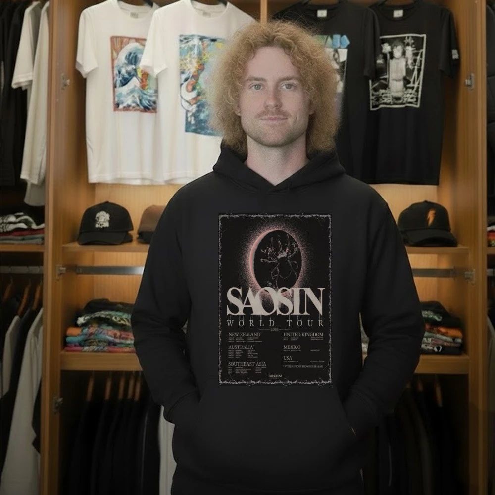 Saosin World Tour 2026 Poster Shirt