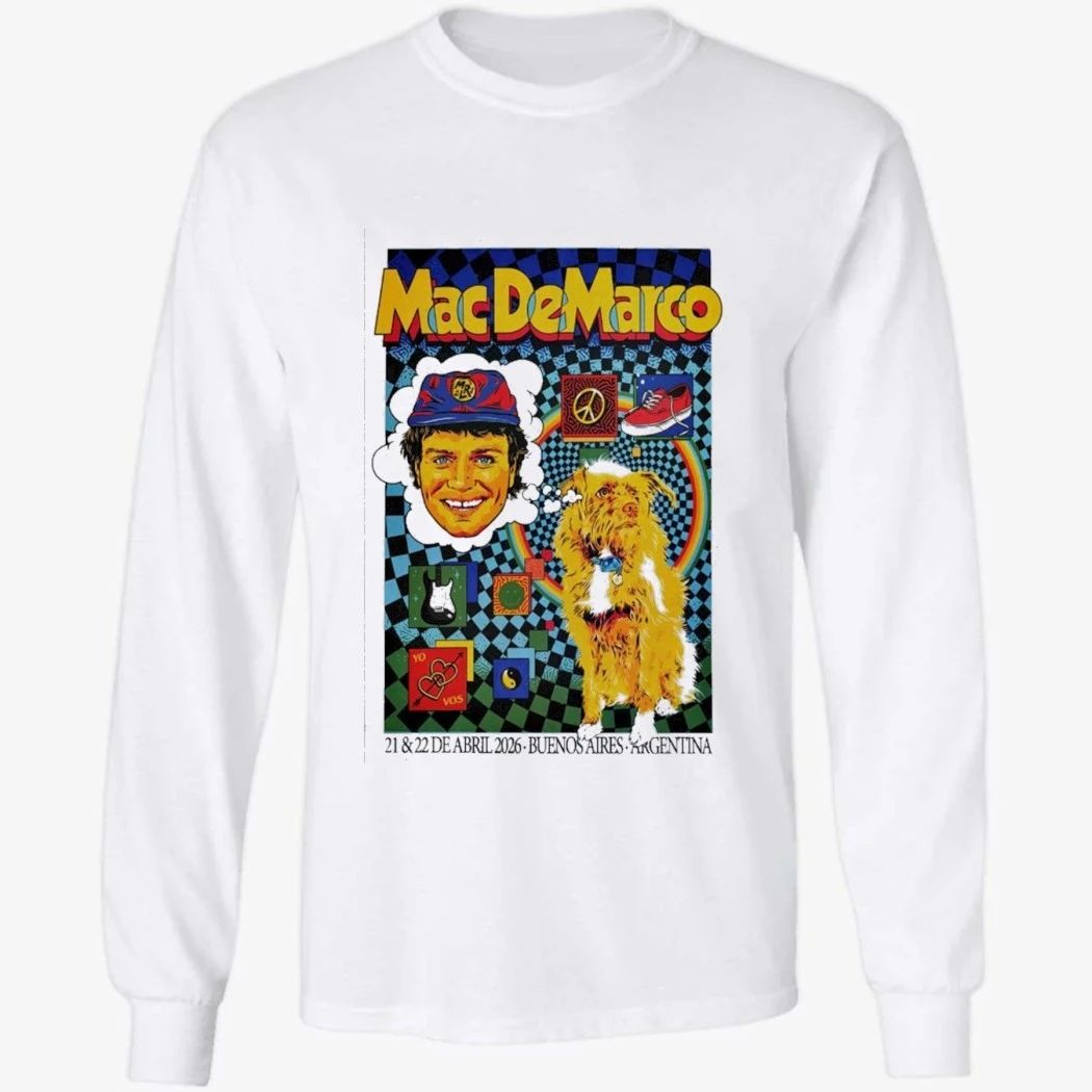 Mac Demarco Buenos Aires Argentina 4-21,4-22-2026 Shirt