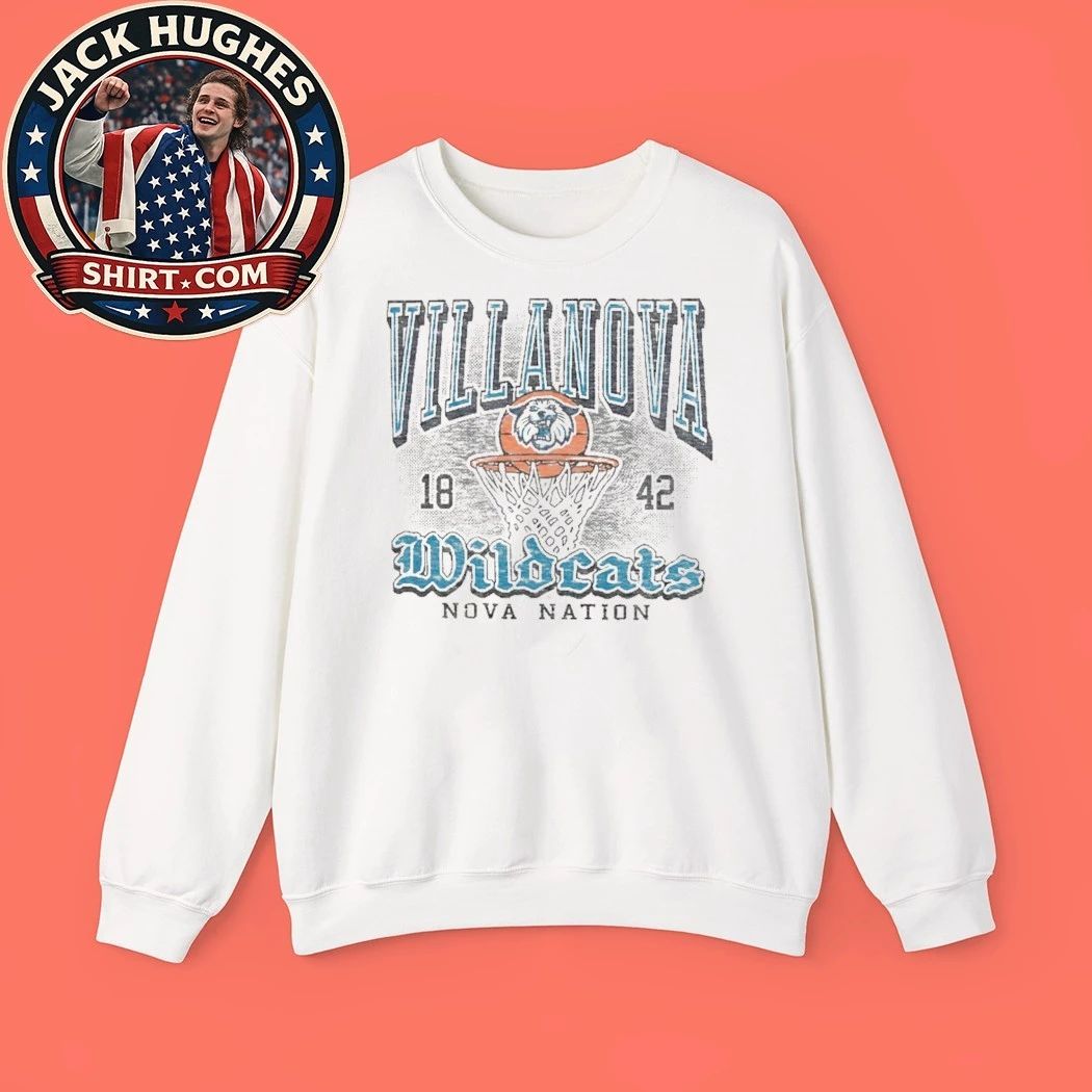 Original Villanova Wildcats Regional Franklin Logo T-Shirt
