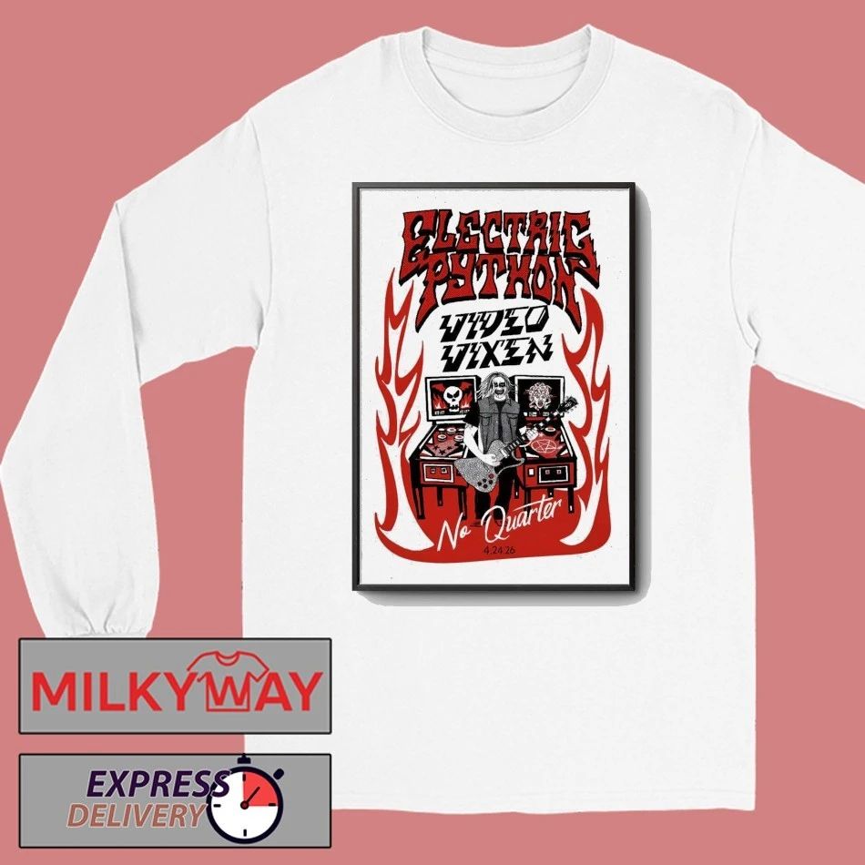 Electric Python No Quarter In Nashville TN Apr 24 2026 Poster shirt