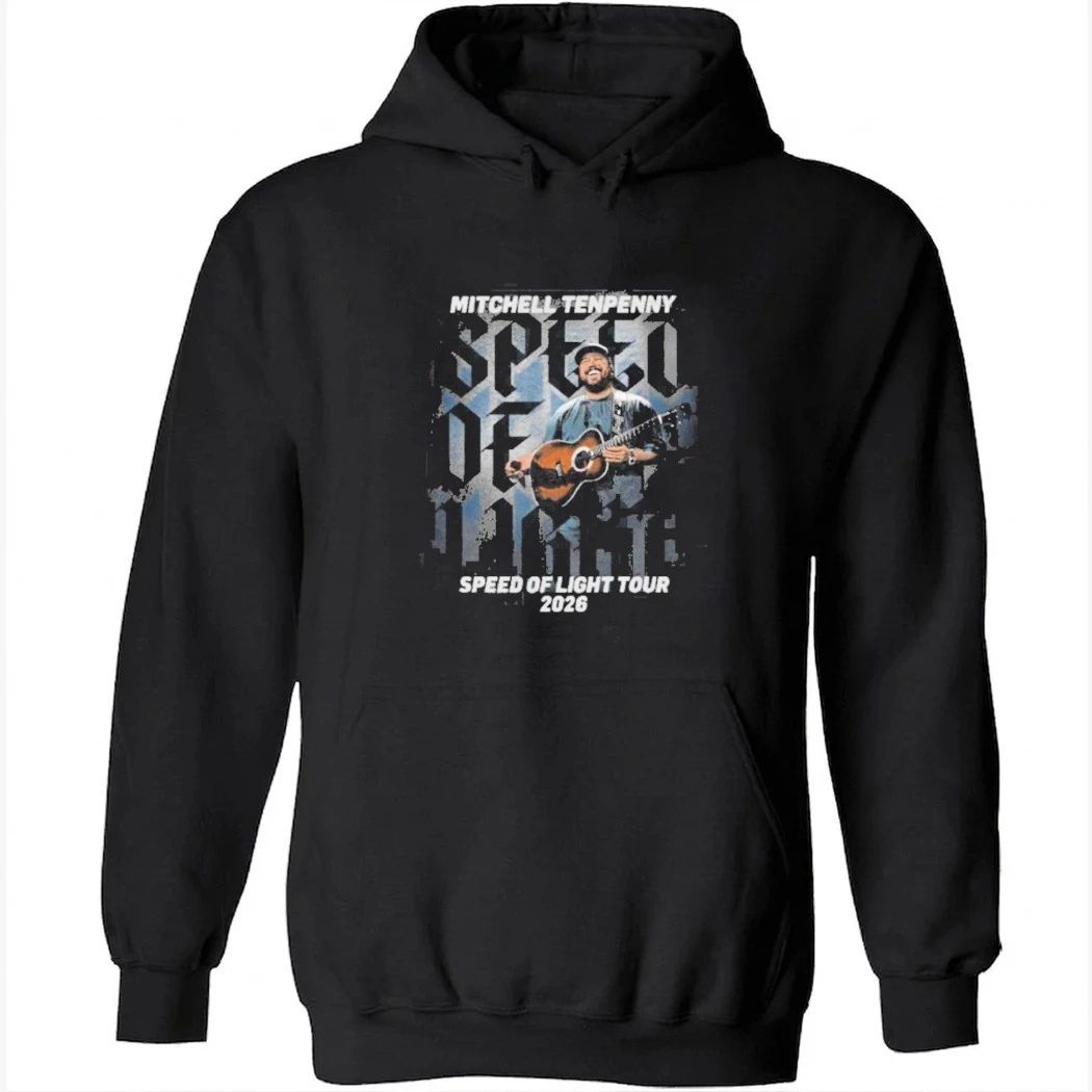 Mitchell Tenpenny Speed of Light 2026 Tour Shirt