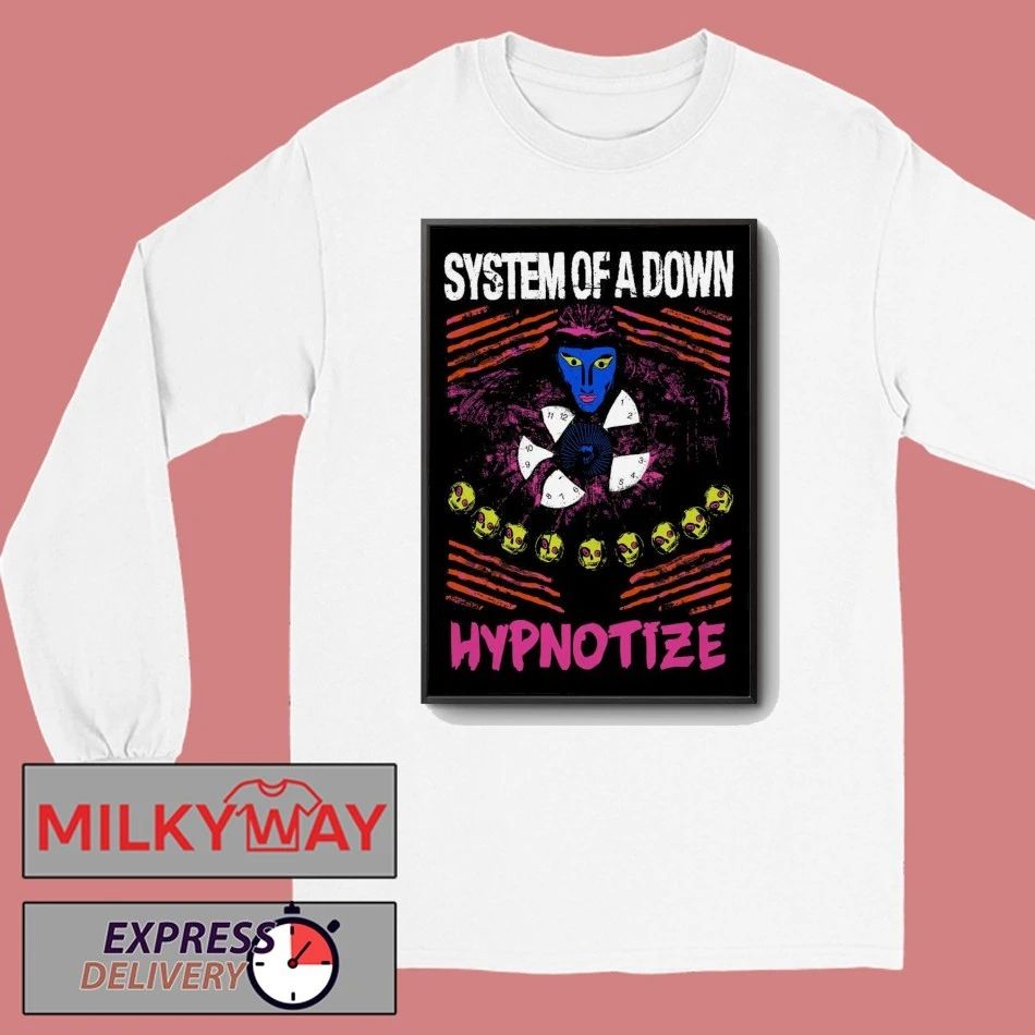 System Of A Down Hypnotize Blacklight 2025 Poster shirt
