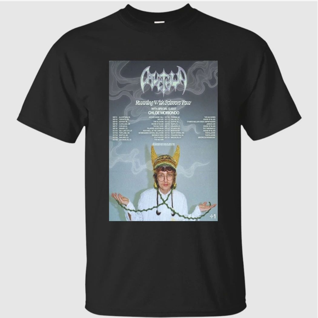 Cavetown Band Running With Scissons Tour 2026 Poster Shirt