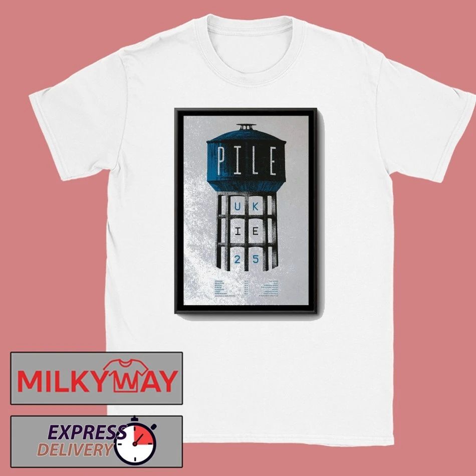Pile UK & Ireland Tour 2025 Poster shirt